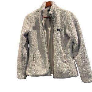 Patagonia Los Gatos Fleece Full Zip Jacket - Birch White - Women’s Small
